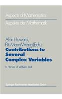 Contributions to Several Complex Variables