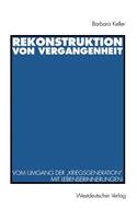 Rekonstruktion Von Vergangenheit
