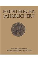 Heidelberger Jahrbücher