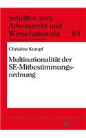 Multinationalitaet der SE-Mitbestimmungsordnung