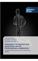 Interaction Of alcohol and acute Exercise On Carbohydrate metabolism