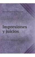 Impresiones y juicios