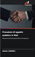 Procedure di appalto pubblico in Mali