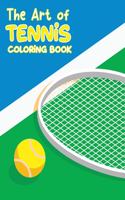 The Art of Tennis Coloring Book