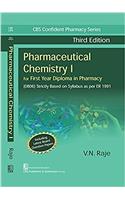 Pharmaceutical Chemistry I For First Year Year Diploma In Pharmacy: (CBS Confident Pharmacy Series)