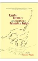 Acoustics, Mechanics, and the Related Topics of Mathematical Analysis - Proceedings of the International Conference to Celebrate Robert P Gilbert's 70th Birthday