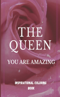 Queen, inspirational coloring book