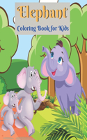 Elephant Coloring Book for Kids