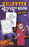 Halloween activity book for kids