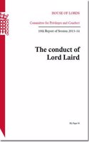 Conduct of Lord Laird: House of Lords Paper 96 Session 2013-14