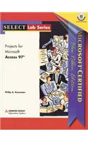 Select:Projects for Microsoft Access 97