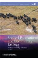 Applied Population and Community Ecology