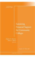Sustaining Financial Support for Community Colleges