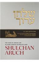 Shulchan Aruch English #4 Hilchot Shabbat, New Edition: Orach Chayim 242-300 Laws Regarding Preparations, Prayers, Candle Lighting, Kiddush, Havdalah, and Conduct