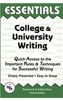 College and University Writing Essentials