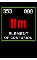 Um element of confusion