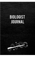 Biologist Journal: Blank Line Biologist Journal / Planner / Career / Co-Worker / Job Gift (6 x 9 - 110 Wide Pages)