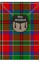 Clan McCulloch Tartan Journal/Notebook