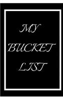 My Bucket List