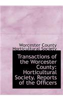 Transactions of the Worcester County