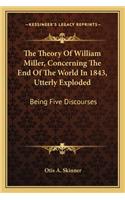 Theory of William Miller, Concerning the End of the World in 1843, Utterly Exploded