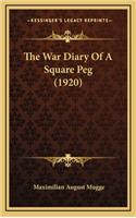 The War Diary of a Square Peg (1920)