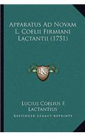 Apparatus Ad Novam L. Coelii Firmiani Lactantii (1751)