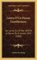 Lettres D'Un Paysan Gentilhomme