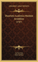 Dissertatio Academica Mundum Invisibilem (1767)