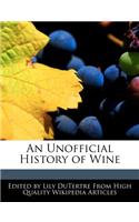An Unofficial History of Wine