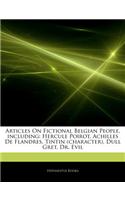 Articles on Fictional Belgian People, Including