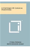Critique Of Logical Positivism
