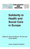 Solidarity in Health and Social Care in Europe