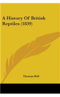 History Of British Reptiles (1839)