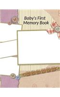 Baby's First Memory Book