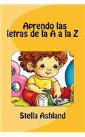 Aprendo las letras de la A a la Z