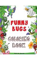 Funny Bugs Coloring Book