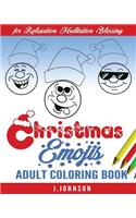 Christmas Emojis: Christmas Coloring Book