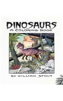 Dinosaurs: A Coloring Book by William Stout