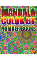 Mandala Color by Number Books