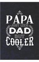 Papa Just Like Dads But Cooler