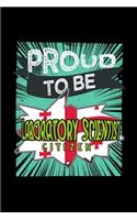 Proud to be Laboratory scientist citizen: Notebook - Journal - Diary - 110 Lined pages - 6 x 9 in - 15.24 x 22.86 cm - Doodle Book - Funny Great Gift