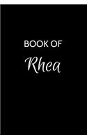 Book of Rhea