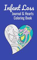Infant Loss Journal & Hearts Coloring Book