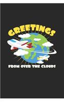 Greetings from over the clouds
