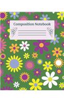 Composition Notebook: Wide Ruled Notebooks Paper - Composition Notebook (Diary, Journal) 7.5x9.25in 110 Pages Wide Ruled Notebooks Paper