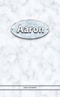 Aaron - Lined Notebook