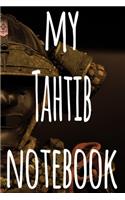 My Tahtib Notebook: The perfect way to record your martial arts progression - 6x9 119 page lined journal!