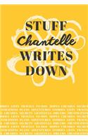 Stuff Chantelle Writes Down