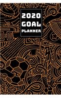 2020 Goal Planner: 2019-2020 Weekly Planner and Organizer Book for Soccer/Football Lovers & Fans - 6 x 9 Dated Agenda - Blank Graph Paper - October 2019 - December 202(12 Soccer Lovers)